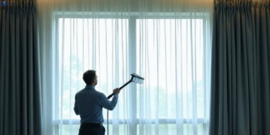 Commercial curtain steam cleaning service pyrmont-nsw hotels offices